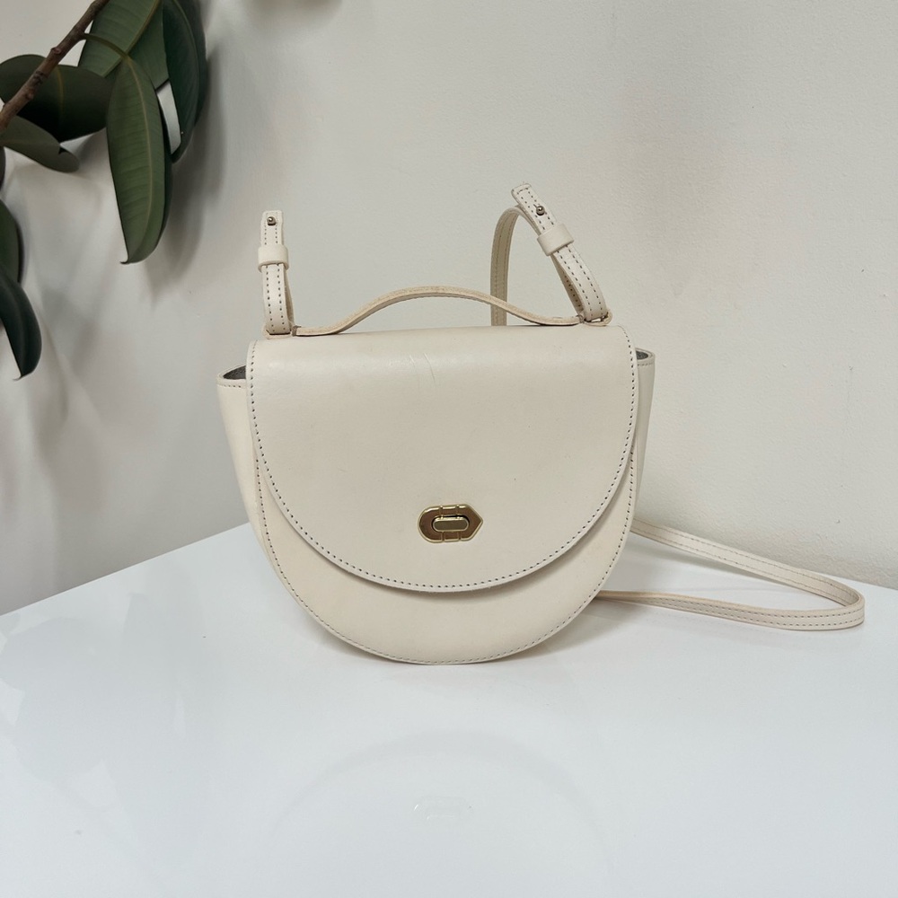 Clare V Cream Elodie Handbag